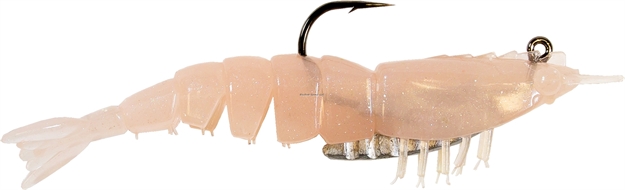 Picture of Z-Man Elaztech EZ Shrimpz Rigged 3.5" Natural 2 Pack