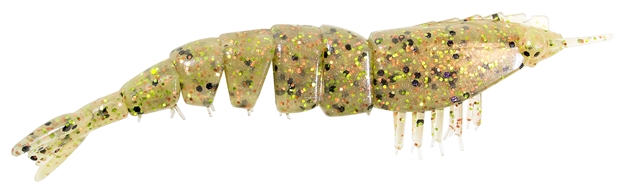 Picture of Z-Man Elaztech EZ Shrimpz Unrigged 3.5" Greasy Prawn 4 Pack