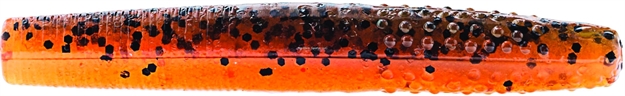 Picture of Z-Man Elaztech Finesse Trd Ned Rig Worm 2 3/4", Green Pumpkin/Orange, 8/Pack TRD275-47PK8 879020008781