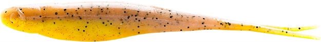 Picture of Z-Man Elaztech Jerk Shadz Scented Swimbait, 5", Bruised Banana, 5/Pack