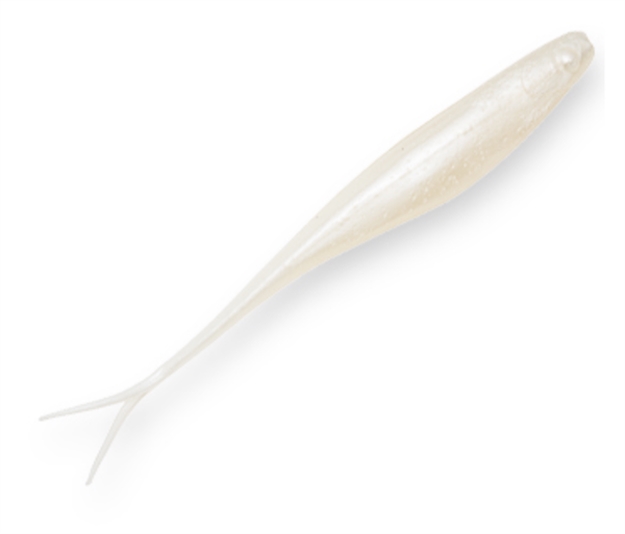 Picture of Z-Man Elaztech Jerk Shadz Scented Swimbait, 5", Pearl, 5/Pack SJS5-84PK5 879044002703
