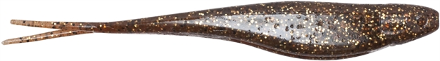 Picture of Z-Man Elaztech Jerk Shadz Scented Swimbait, 5", Rootbeer Gold, 5/Pack