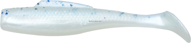 Picture of Z-Man Elaztech Minnowz Swimbait, 3", Pearl Blue Glimmer, Floating, 6/Pack
