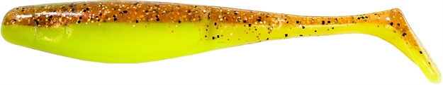 Picture of Z-Man Elaztech Paddlerz Scented Swimbait, 4" Sexy Penny 5 Pack