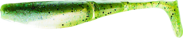 Picture of Z-Man Elaztech Paddlerz Scented Swimbait, 5", Green Lantern, 5/Pack