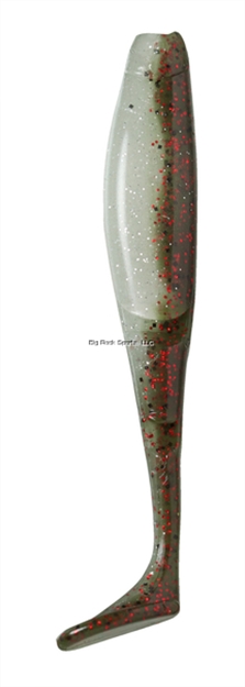 Picture of Z-Man Elaztech Paddlerz Scented Swimbait, 5", Redbone, 5/Pack