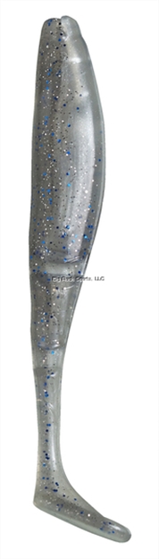 Picture of Z-Man Elaztech Paddlerz Scented Swimbait, 5", Smoky Shad, 5/Pack