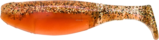 Picture of Z-Man Elaztech Pogyz Scented Swimbait, 3", New Penny, 5/Pack