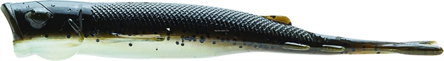 Picture of Z-Man Elaztech Pop Shadz Soft Plastic Surface Popper, 5", Mud Minnow, Floating, 3/Pack