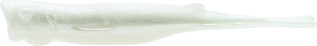 Picture of Z-Man Elaztech Pop Shadz Soft Plastic Surface Popper, 5", Pearl, Floating, 3/Pack