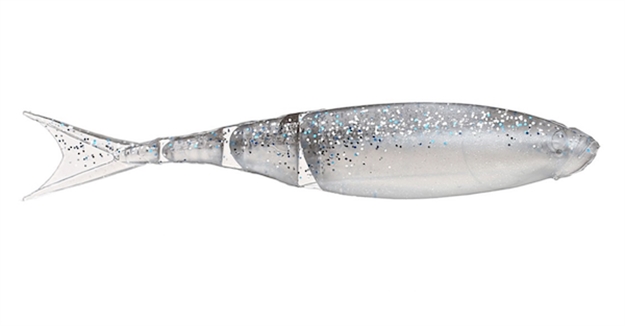 Picture of Z-Man Elaztech Razor Shadz Segmented Swimbait, 4 1/2", Smoky Shad, Floating, 4/Pack RSHAD45-57PK4 879020008224