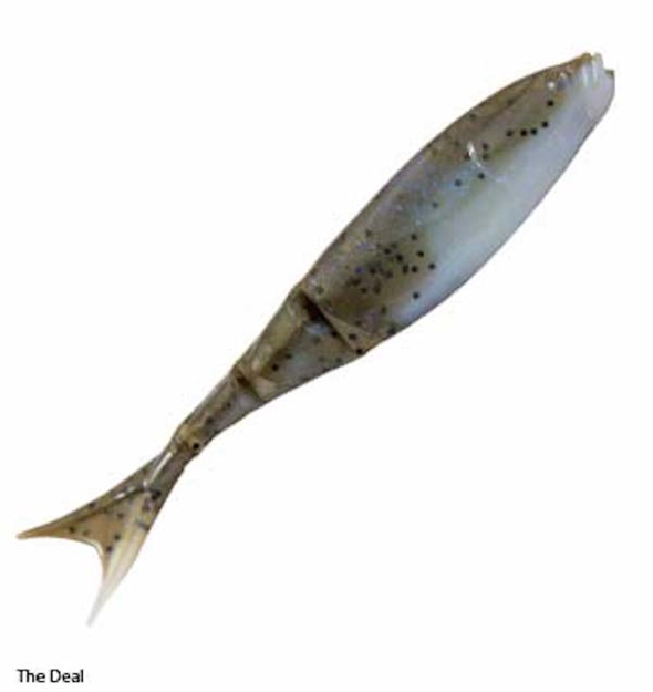 Picture of Z-Man Elaztech Razor Shadz Segmented Swimbait, 4 1/2", The Deal, Floating, 4/Pack RSHAD45-320PK4 879020008309