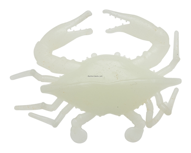 Picture of Z-Man Elaztech Scented Crabz 3" Glow 5 Pack