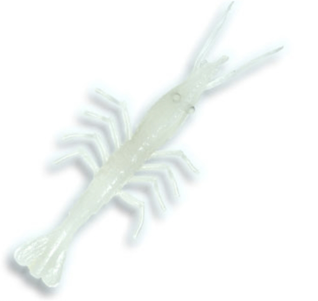 Picture of Z-Man Elaztech Scented Shrimpz, 3", Glow, 5/Pack