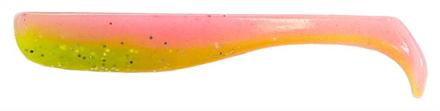 Picture of Z-Man Elaztech Slim Swimz Paddle Tail Swimbait, 2.5" Electric Chicken 8Pk