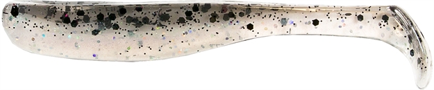 Picture of Z-Man Elaztech Slim Swimz Paddle Tail Swimbait, 3" Bad Shad 6 Pack