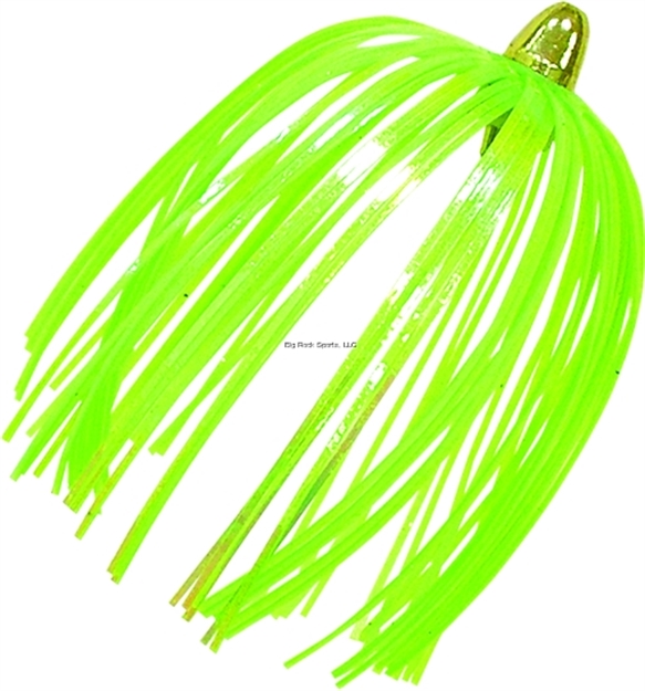 Picture of Z-Man Elaztech Teaser Fishing Skirt, 3", Lime, 3/Pack