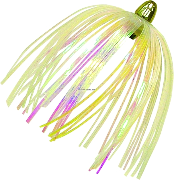 Picture of Z-Man Elaztech Teaser Fishing Skirt, 3", Natural, 3/Pack