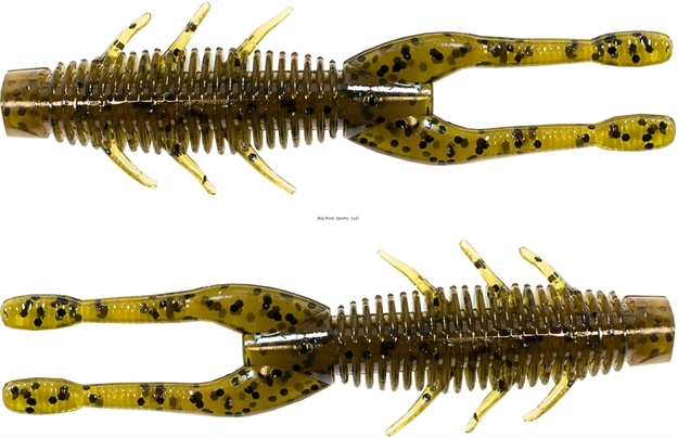 Picture of Z-Man Elaztech Trd Hogz Creature Bait 3", 6Pk, Green Pumpkin