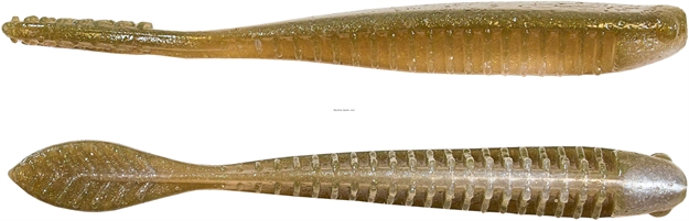 Picture of Z-Man Elaztech Trick Shotz Drop Shot Bait 4.2", 5/Pk, Shiner