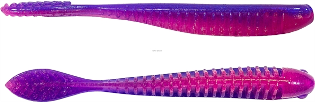 Picture of Z-Man Elaztech Trick Shotz Drop Shot Bait 4.2", 5/Pk, Twilight