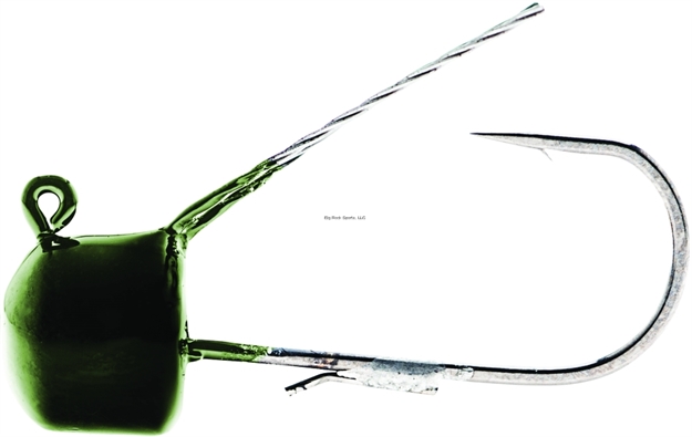 Picture of Z-Man Finesse Shroomz Weedless Jighead, 1/10 Oz, Green Pumpkin, 5/Pack FJHW110-01PK5 879020007128