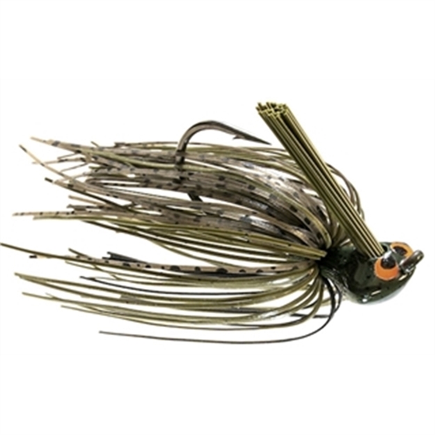 Picture of Z-Man Crosseyez Flipping Jig 1/2 OZ Spring Pumpkin