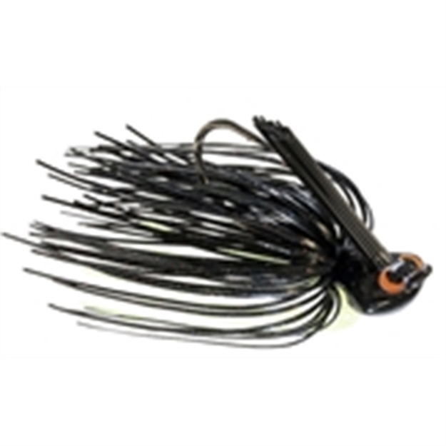 Picture of Z-Man Crosseyez Flipping Jig 3/8 OZ Black/Blue CEFL38-01 897744000751
