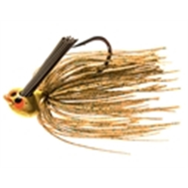 Picture of Z-Man Crosseyez Flipping Jig 3/8 OZ Green Pumpkin CEFL38-02 897744000768