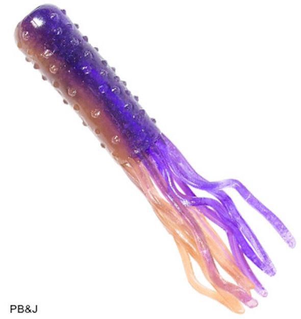 Picture of Z-Man Elaztech Trd Tubez 2.75" Pb&J 6 Pack TTUBE-238PK6 879044008019