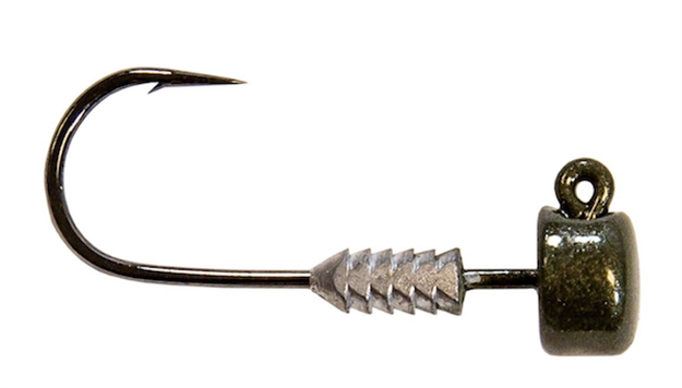 Picture of Z-Man Ned Lockz Jighead 1/10 Oz, 5/Pk, Green Pumpkin