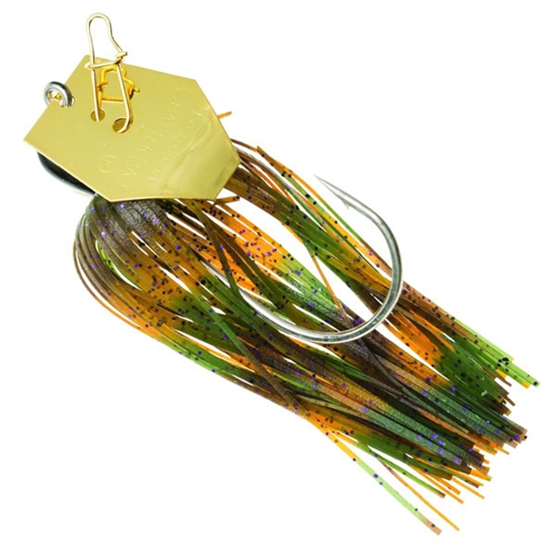 Picture of Z-Man Original Chatterbait Bladed Swim Jig 4-1/2", 1/2 Oz, 5/0 Hook, Green Pumpkin Purple