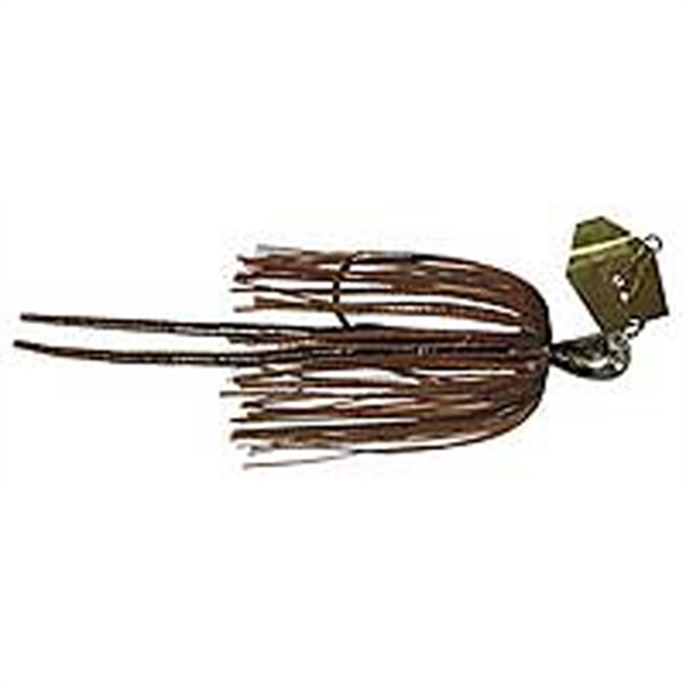 Picture of Z-Man Original Chatterbait Bladed Swim Jig, 4 1/2", 3/8 Oz, Brown/Black CB38-12 897744000126