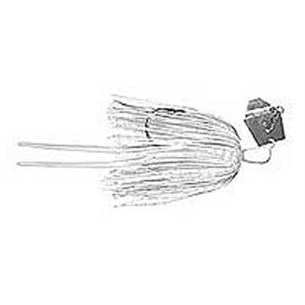 Picture of Z-Man Original Chatterbait Bladed Swim Jig 4-1/2", 3/8 Oz, 5/0 Hook, White CB38-08 897744000089