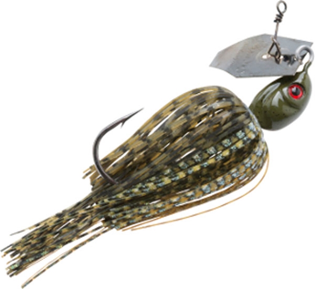 Picture of Z-Man Project Z Chatterbait Bladed Swim Jig, 3/8 Oz, Dark Green Pumpkin CB-PZ38-10 879020006633