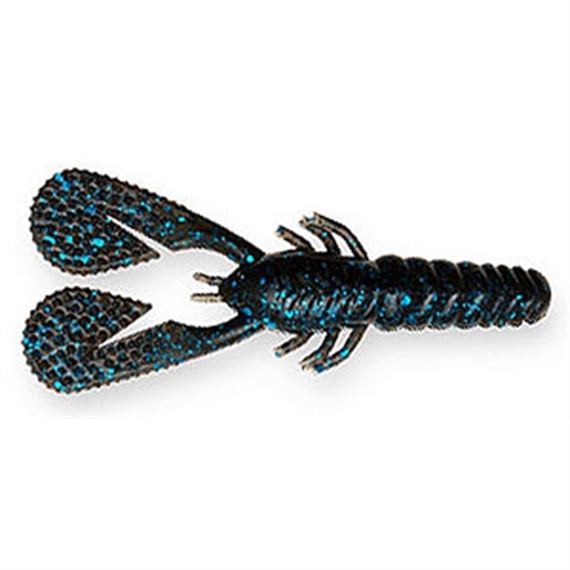 Picture of Z-Man Turbo Crawz 4" 6Pk Blk/Blu Flk TCRAW4-02PK6