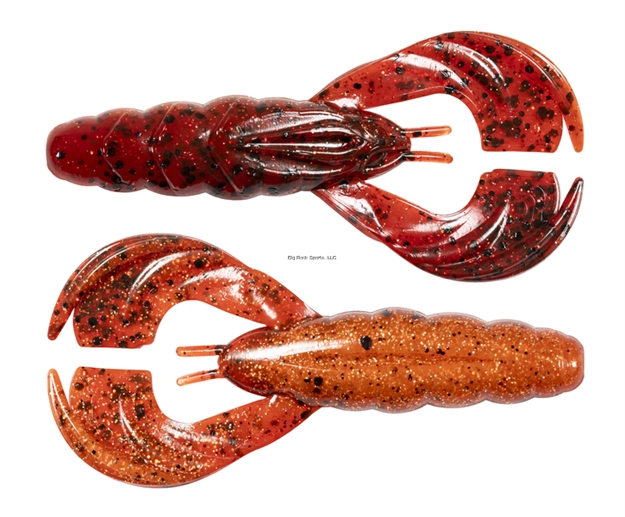 Picture of Z-Man Hella Crawz 3.75 Inches Fire Craw 3 Pack HCR-370PK3 879044009689