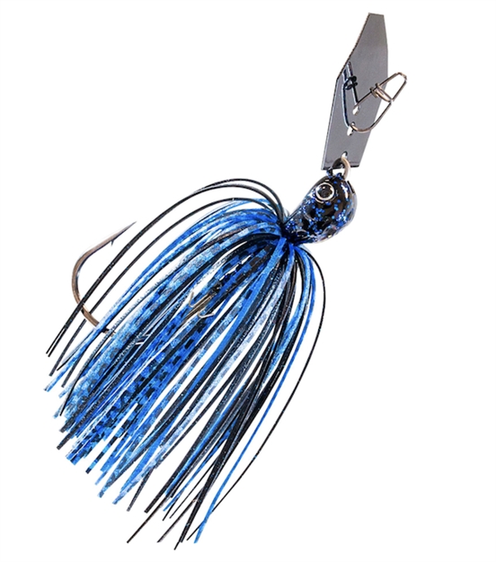 Picture of Z-Man Chatterbait Jack Hammer 1/2 OZ Black/Blue CBJH12-06