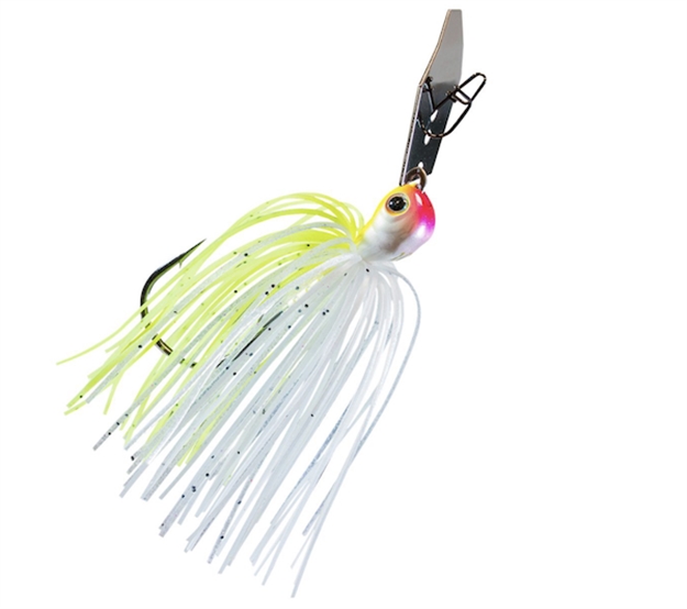 Picture of Z-Man Chatterbait Jack Hammer 1/2 OZ Chartreuse/White CBJH12-02