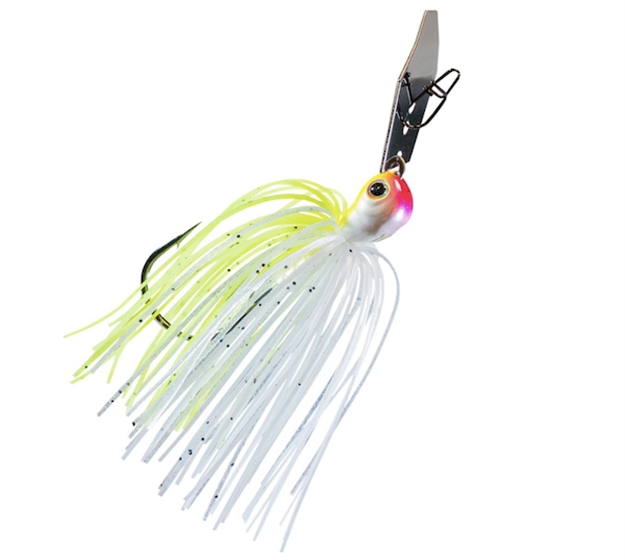 Picture of Z-Man Chatterbait Jack Hammer 3/8 OZ Chartreuse/White CBJH38-02