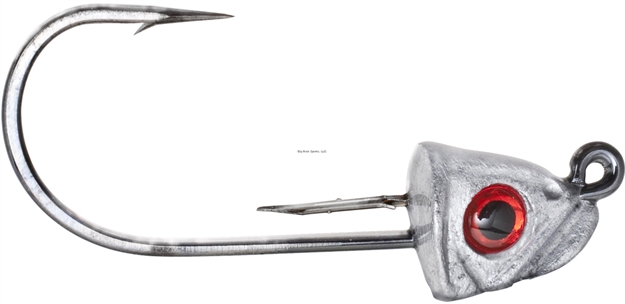 Picture of Z-Man Jigheadz Jighead W/Barbed Keeper, 1/4 Oz, Unpainted, 3/Pack