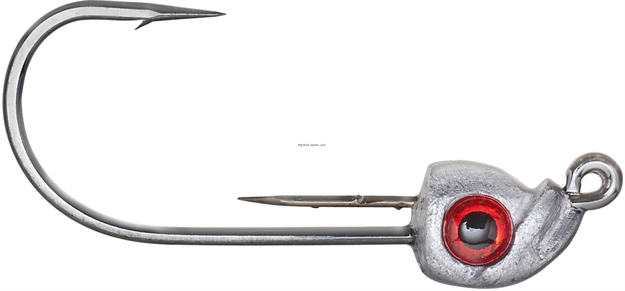 Picture of Z-Man Jigheadz Jighead W/Barbed Keeper, 1/8 Oz, Unpainted, 3/Pack