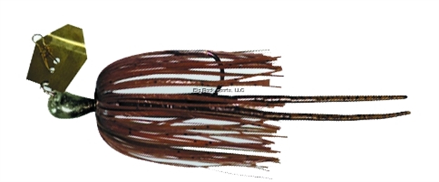 Picture of Z-Man Original Chatterbait Bladed Swim Jig, 4 1/2", 1/4 Oz, Brown/Black
