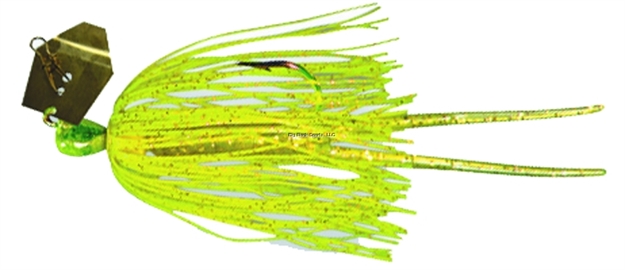 Picture of Z-Man Original Chatterbait Bladed Swim Jig, 4 1/2", 1/4 Oz, Chartreuse CB14-03