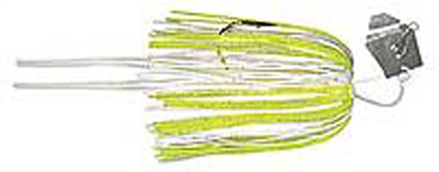 Picture of Z-Man Original Chatterbait Bladed Swim Jig 4-1/2", 3/8 Oz, 5/0 Hook, Chartreuse/White