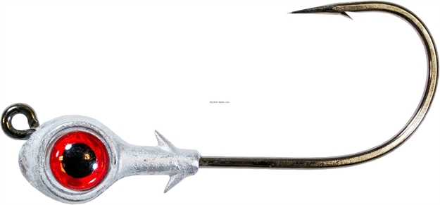 Picture of Z-Man Redfish Eye Jigheads 1/8 OZ Red 3 Pack REJH18-01PK3 879044007425