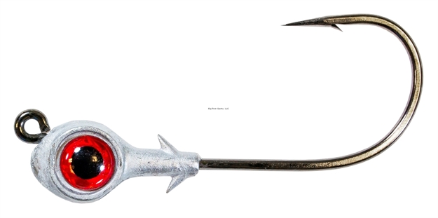 Picture of Z-Man Redfish Eye Jigheads 3/16 OZ Red 3 Pack REJH316-01PK3 879044008132