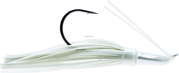 Picture of Z-Man Skimmerz Skirted Jig, 2 1/2", 1/4 Oz, Pearl, Sinking