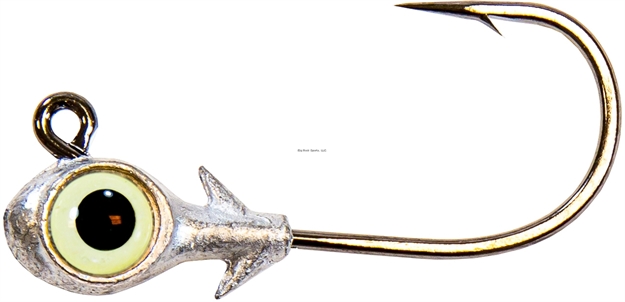 Picture of Z-Man Trout Eye Finesse Jigheads 1/8 OZ Glow 3 Pack