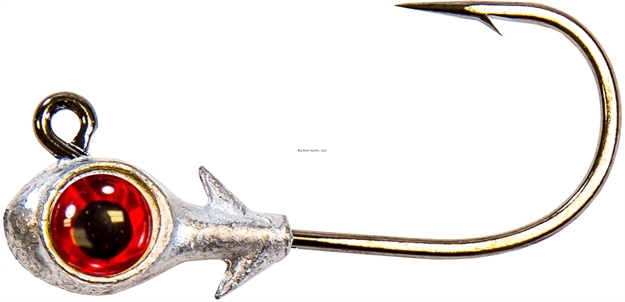 Picture of Z-Man Trout Eye Finesse Jigheads 3/16 OZ Red 3 Pack